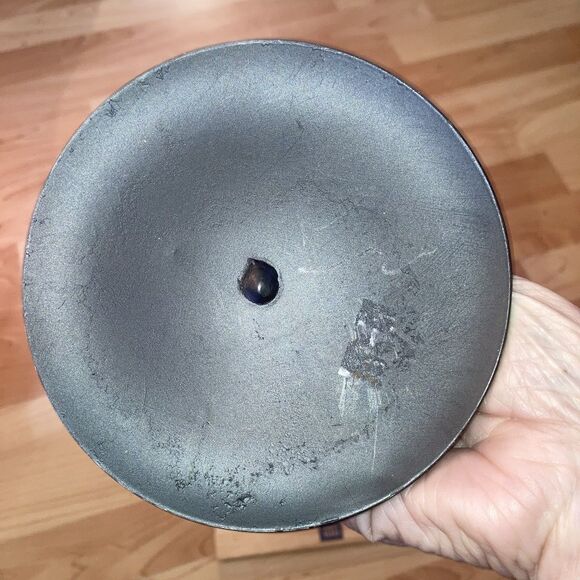 Christmas Metal Candle Holder Dual Trees w/ Amber Beads Holiday Votive Decor - Picture 5 of 6